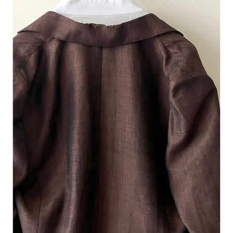 Vintage Linen Rayon DB JKT