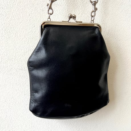Yohji Yamamoto + NOIR Kiss-lock Shoulder Pouch