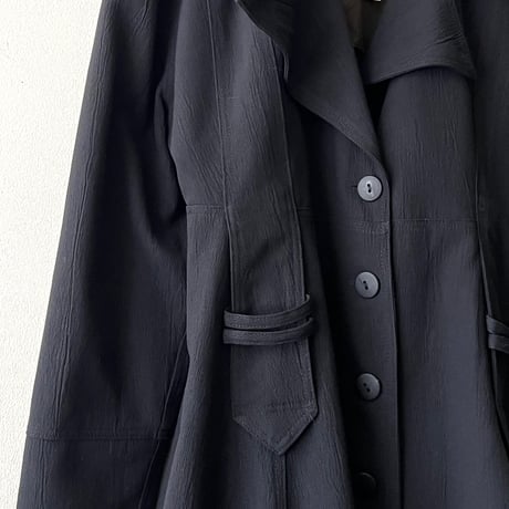 80-90's TRAMWAY paris Medium Dress Coat (made in France)