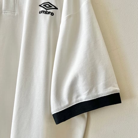 UMBRO Embroidery Logo Box Silhouette Polo Shirt