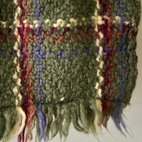 Branigan Weavers Plaid Pattern Pocket Muffler (made in Ireland)
