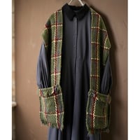 Branigan Weavers Plaid Pattern Pocket Muffler (made in Ireland)