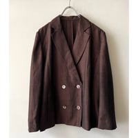 Vintage Linen Rayon DB JKT