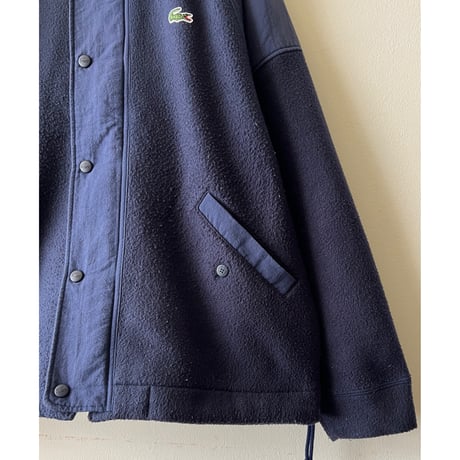 80-90's LACOSTE SPORT Fleece&Nylon JKT