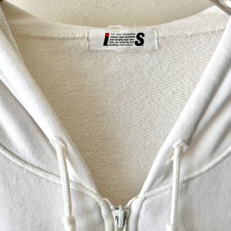 80-90's I.S. ISSEY MIYAKE "Archive" Asymmetry Print Zip-Hoodie