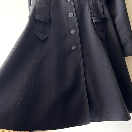 80-90's TRAMWAY paris Medium Dress Coat (made in France)