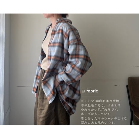 【受注】ユニセックスシャツ02(チェック)