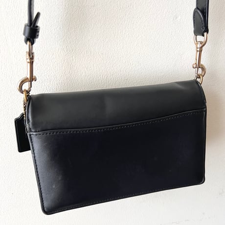 COACH "Aster" Turn lock 3way Shoulder Bag (レザー/チェーンショルダー付属)
