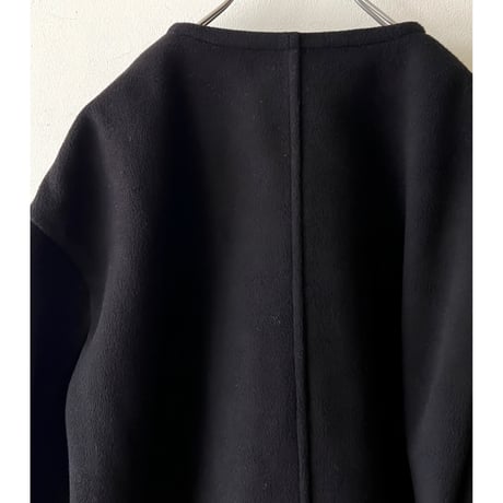 Melton Wool Zip-up Short JKT