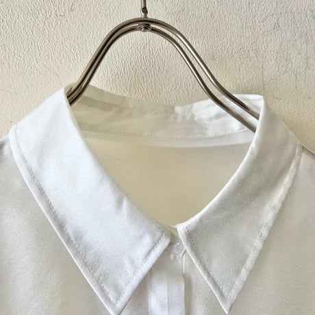 Balloon Sleeve Sheer Short Blouse
