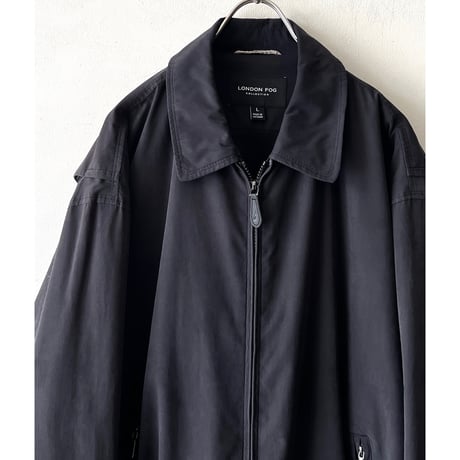00's London Fog Fake Suede Drizzler JKT