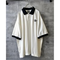 UMBRO Embroidery Logo Box Silhouette Polo Shirt