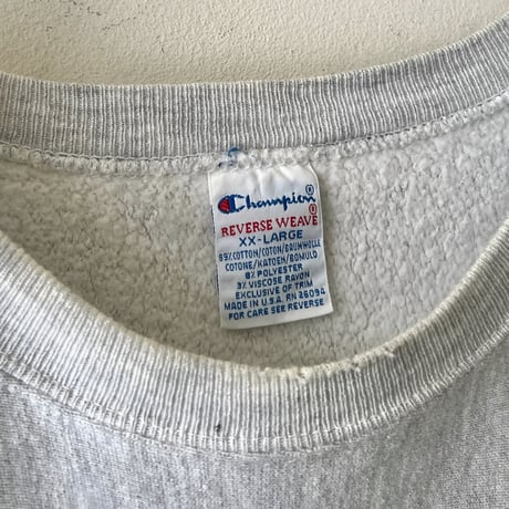 90's Champion Reverse Weave Corporate Print Sweat (made in USA)