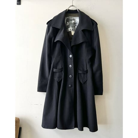 80-90's TRAMWAY paris Medium Dress Coat (made in France)