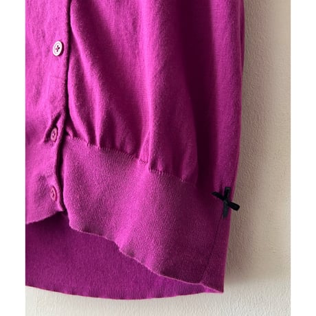 Paul Smith Black Label Heart Button Short Sleeve Cardigan