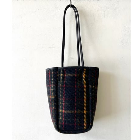 AMIACALVA (jp) Plaid Pattern Mini Tote Bag