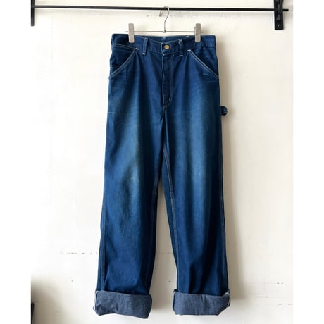 90's carhartt A&T Denim Painter Pants (size : 30×34 )