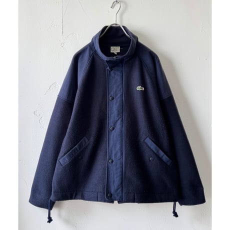 80-90's LACOSTE SPORT Fleece&Nylon JKT
