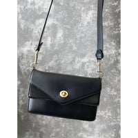 COACH "Aster" Turn lock 3way Shoulder Bag (レザー/チェーンショルダー付属)