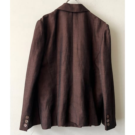 Vintage Linen Rayon DB JKT