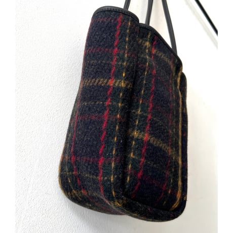 AMIACALVA (jp) Plaid Pattern Mini Tote Bag