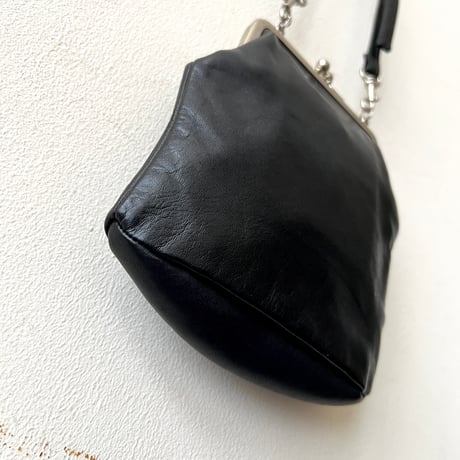 Yohji Yamamoto + NOIR Kiss-lock Shoulder Pouch