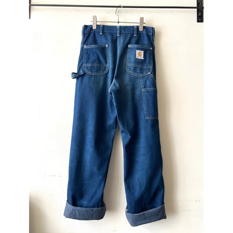 90's carhartt A&T Denim Painter Pants (size : 30×34 )