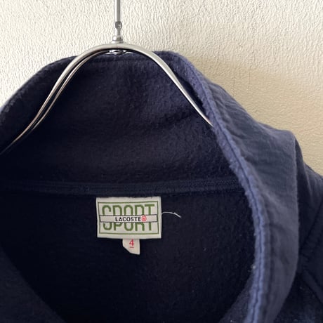 80-90's LACOSTE SPORT Fleece&Nylon JKT