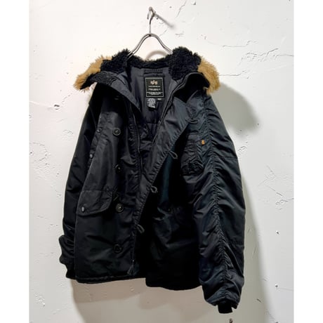 00's Alpha Industries N-3B Flight JKT ( size : SMALL )