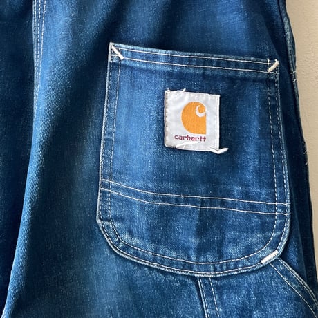 90's carhartt A&T Denim Painter Pants (size : 30×34 )