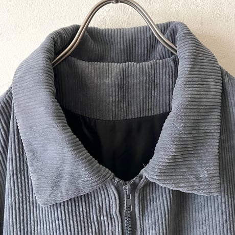 Double Pocket Corduroy ZIp-up JKT
