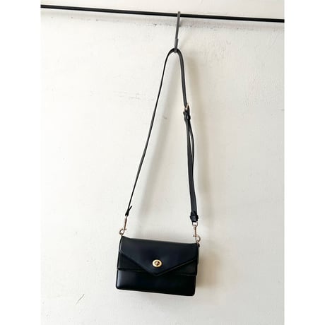 COACH "Aster" Turn lock 3way Shoulder Bag (レザー/チェーンショルダー付属)