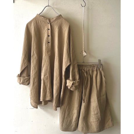【即納品】バランスタックショーツ(ボトム / リネン)