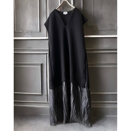 LANVIN en Bleu (jp) Layered Design No Sleeve Dress