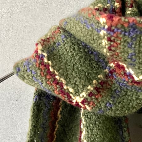 Branigan Weavers Plaid Pattern Pocket Muffler (made in Ireland)