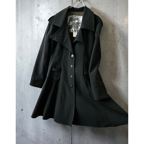 80-90's TRAMWAY paris Medium Dress Coat (made in France)