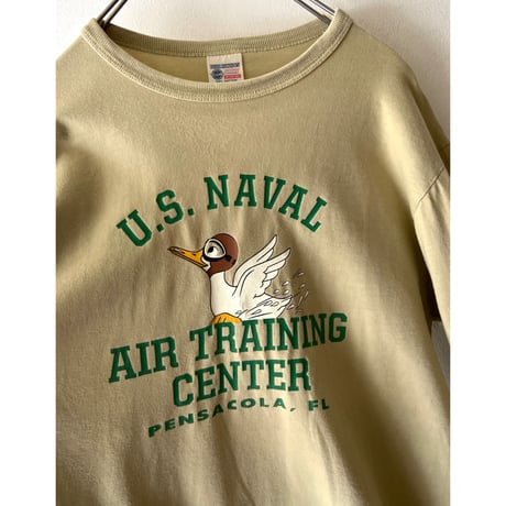 BUZZ RICKSON'S U.S.NAVAL AIR TRAINING CENTER Long Sleeve Tee (made in usa)