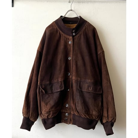 Euro Vintage Button Down Leather JKT (made in Germany)