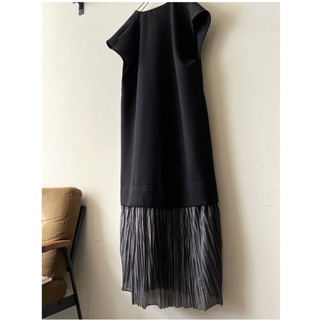 LANVIN en Bleu (jp) Layered Design No Sleeve Dress