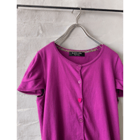 Paul Smith Black Label Heart Button Short Sleeve Cardigan