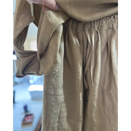 【即納品】バランスタックショーツ(ボトム / リネン)