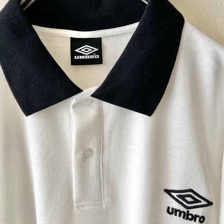 UMBRO Embroidery Logo Box Silhouette Polo Shirt