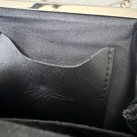 Yohji Yamamoto + NOIR Kiss-lock Shoulder Pouch