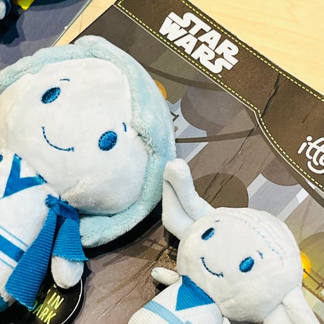 ※ダメージあり【USA直輸入】スターウォーズ　フォースゴースト　蓄光　ぬいぐるみ　セット　SET　ittybittys　約10ｃｍ　STAR WARS  アナキン　ヨーダ　オビワン