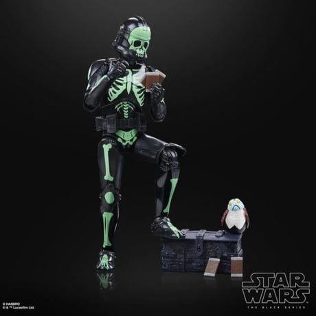 【USA直輸入】　STAR WARS　スターウォーズ 　クローントルーパー　ハロウィン　エディション　 ブラックシリーズ　アクション　フィギュア　6インチ　約15cm　ハズブロ