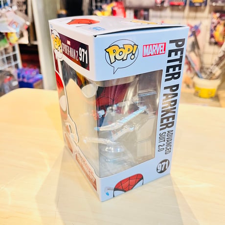 【USA直輸入】POP!　MARVEL  ゲームバース　スパイダーマン　アドバンススーツ2.0　971　FUNKO　ファンコ　フィギュア　マーベル　ピーター　パーカー　スパイダーマン2