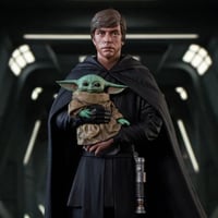 【USA直輸入】　STAR WARS スターウォーズ　マンダロリアン　ルーク　スカイウォーカー　グローグー　プレミア　コレクション　1/7　スケール　フィギュア　スタチュー　ダイヤモンドセレクト