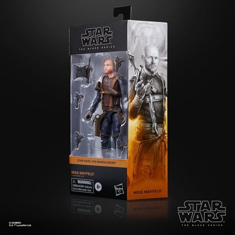 【USA直輸入】　STAR WARS　スターウォーズ　マンダロリアン　ミグズ　メイフェルド　ブラックシリーズ　アクション　フィギュア　6インチ　約15cm　ハズブロ