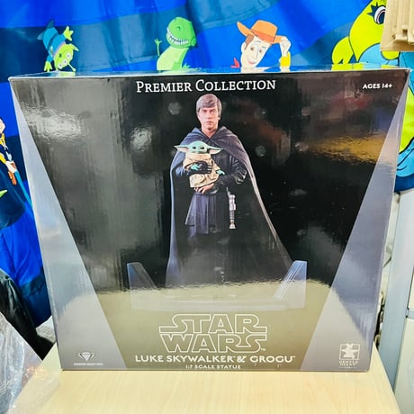 【USA直輸入】　STAR WARS スターウォーズ　マンダロリアン　ルーク　スカイウォーカー　グローグー　プレミア　コレクション　1/7　スケール　フィギュア　スタチュー　ダイヤモンドセレクト