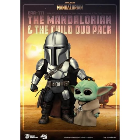 【USA直輸入】　STAR WARS スターウォーズ　マンダロリアン　グローグー　セット　ビーストキングダム　エッグアタック　シリーズ　フィギュア　EAA-111